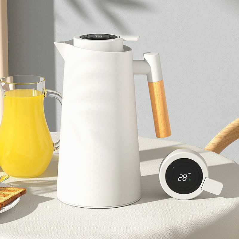 Coffee Thermos with Digital Thermometer