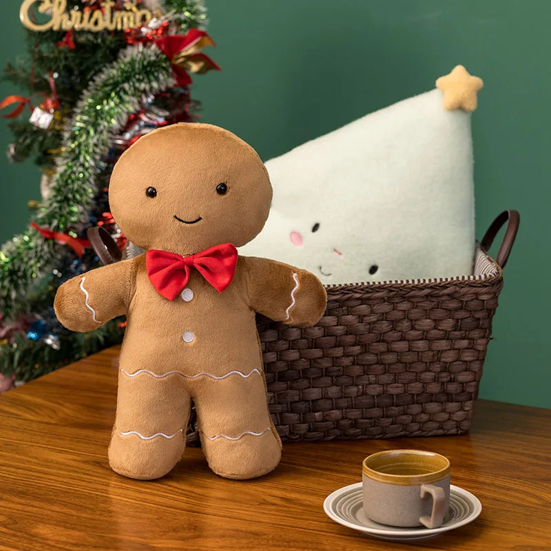 Bonecos Natalinos de Pelúcia Decoração de Natal - Loja Sem Barreiras