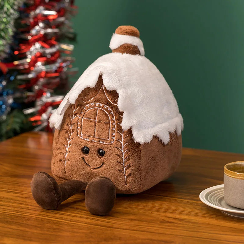 Bonecos Natalinos de Pelúcia Decoração de Natal - Loja Sem Barreiras