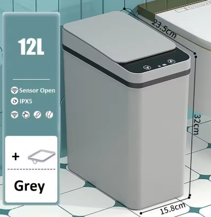 Automatic Intelligent Garbage Bin – Smart 12L Trash Can