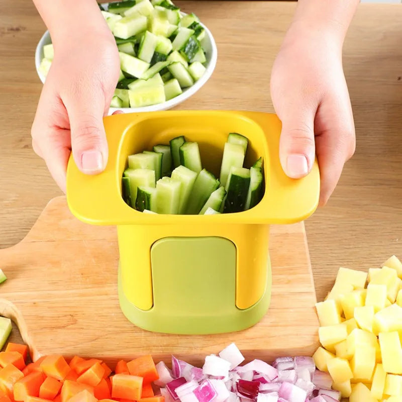 Cortador de Alimentos em Cubos - Loja Sem Barreiras
