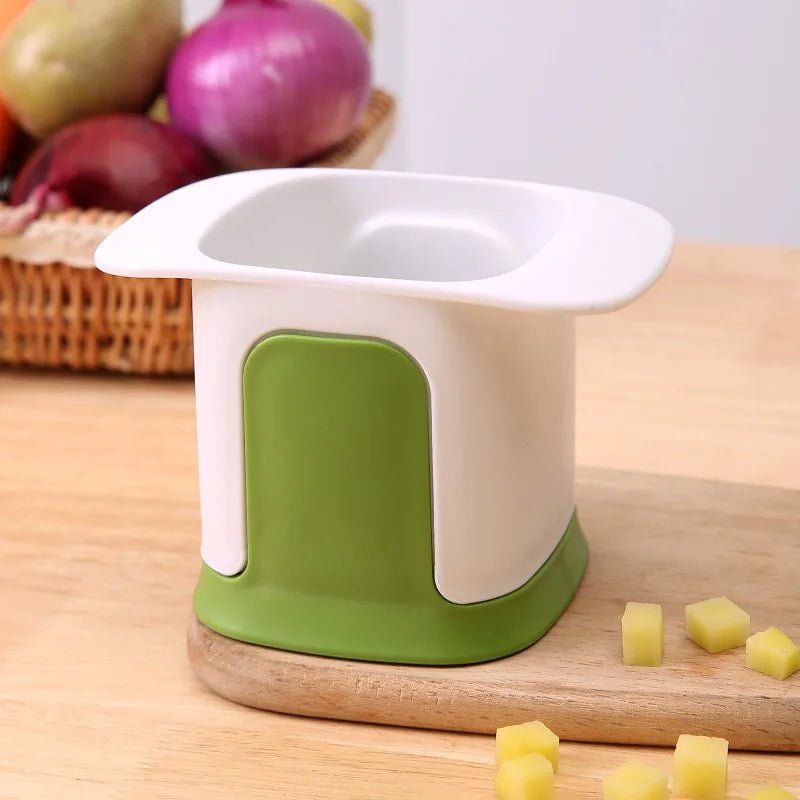 Cortador de Alimentos em Cubos - Loja Sem Barreiras