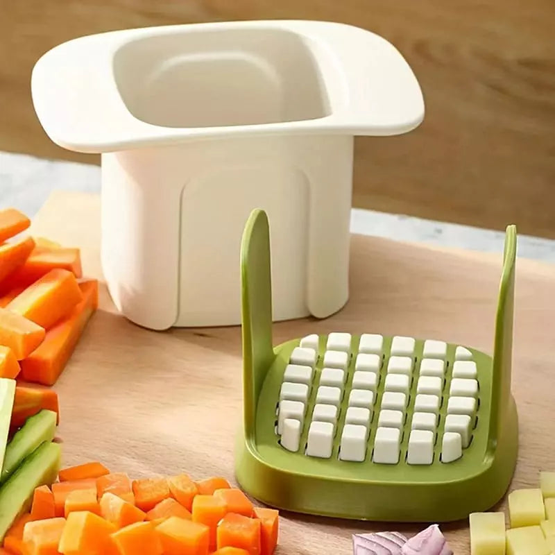 Cortador de Alimentos em Cubos - Loja Sem Barreiras