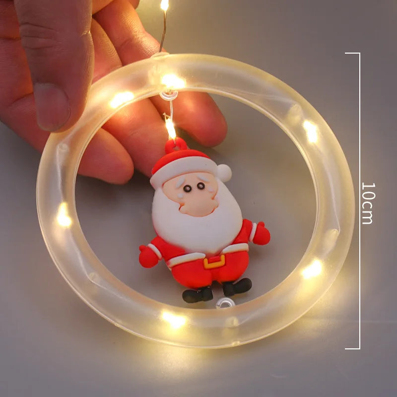 Cortina de Luzes Led 10 Peças Decoração Natalina - Loja Sem Barreiras