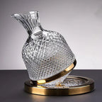 Decanter de Vinho Recipiente de Vidro Cristal Decantador - Loja Sem Barreiras