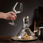 Decanter de Vinho Vidro Iceberg Aerador - Loja Sem Barreiras