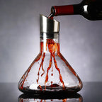 Decanter de Vinho Vidro Iceberg Aerador - Loja Sem Barreiras