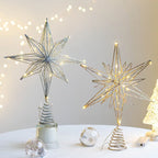 Estrela LED Para Árvore de Natal Decoração de Natal - Loja Sem Barreiras