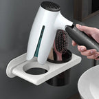 Wall-Mounted Hair Dryer Holder