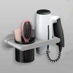 Wall-Mounted Hair Dryer Holder