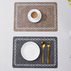 Jogo Americano Kit Descanso de Prato Quadrado Decorativo - Loja Sem Barreiras