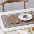 Jogo Americano Kit Descanso de Prato Quadrado Decorativo - Loja Sem Barreiras