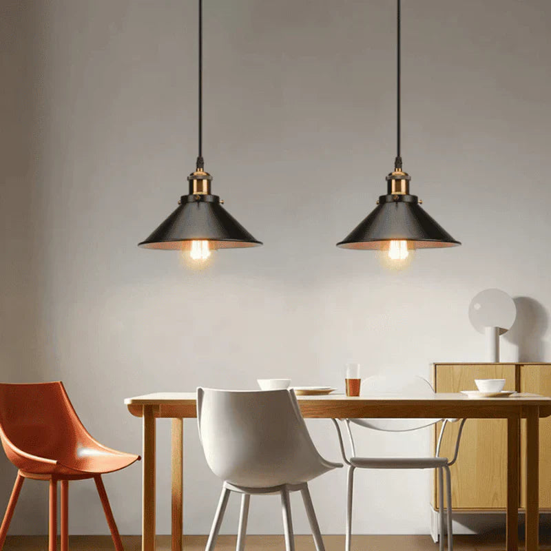Luminária Pendente Vintage para Cozinha Moderna e Sala de Jantar - Loja Sem Barreiras