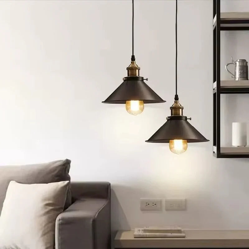 Luminária Pendente Vintage para Cozinha Moderna e Sala de Jantar - Loja Sem Barreiras