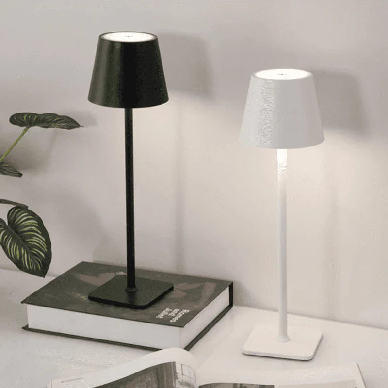 Luminária de Mesa LED Abajur Quarto Sala Portátil - Loja Sem Barreiras
