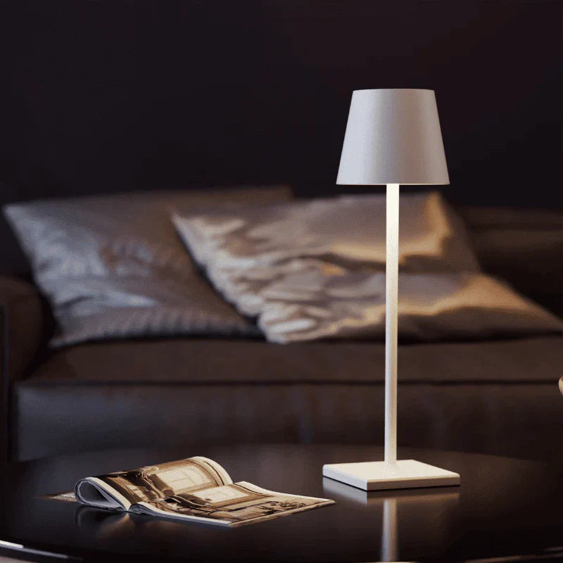 Luminária de Mesa LED Abajur Quarto Sala Portátil - Loja Sem Barreiras