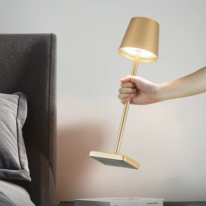 Luminária de Mesa LED Abajur Quarto Sala Portátil - Loja Sem Barreiras