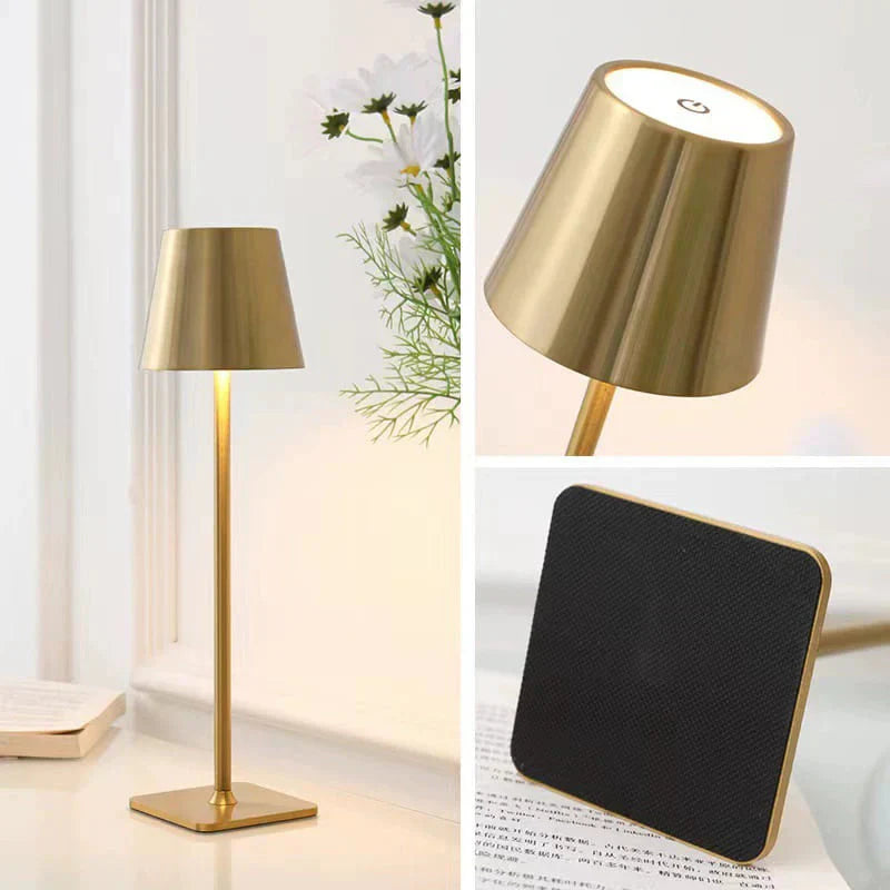 Luminária de Mesa LED Abajur Quarto Sala Portátil - Loja Sem Barreiras