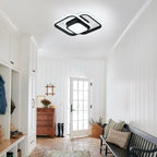 Luminária de Teto LED com Design Losangular Para Quarto e Sala - Loja Sem Barreiras