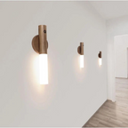 Luminária LED de Parede com Sensor de Movimento Recarregável e Base Removível - Loja Sem Barreiras