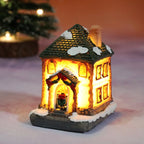 Mini Casas Decorativas de Natal com Iluminação - Loja Sem Barreiras