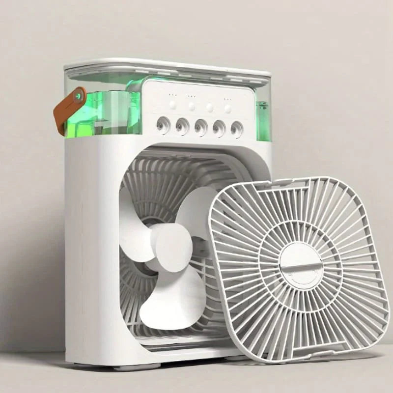 Mini Ventilador e Umidificador Portátil - Loja Sem Barreiras