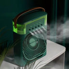Mini Ventilador e Umidificador Portátil - Loja Sem Barreiras