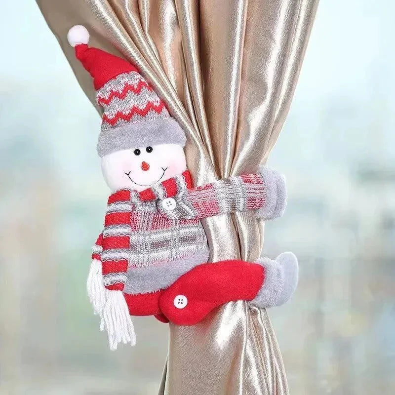 Prendedor de Cortina Decorativo de Natal - Loja Sem Barreiras