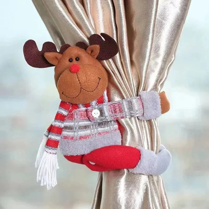 Prendedor de Cortina Decorativo de Natal - Loja Sem Barreiras