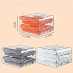 Refrigerator Egg Organizer with Drawer