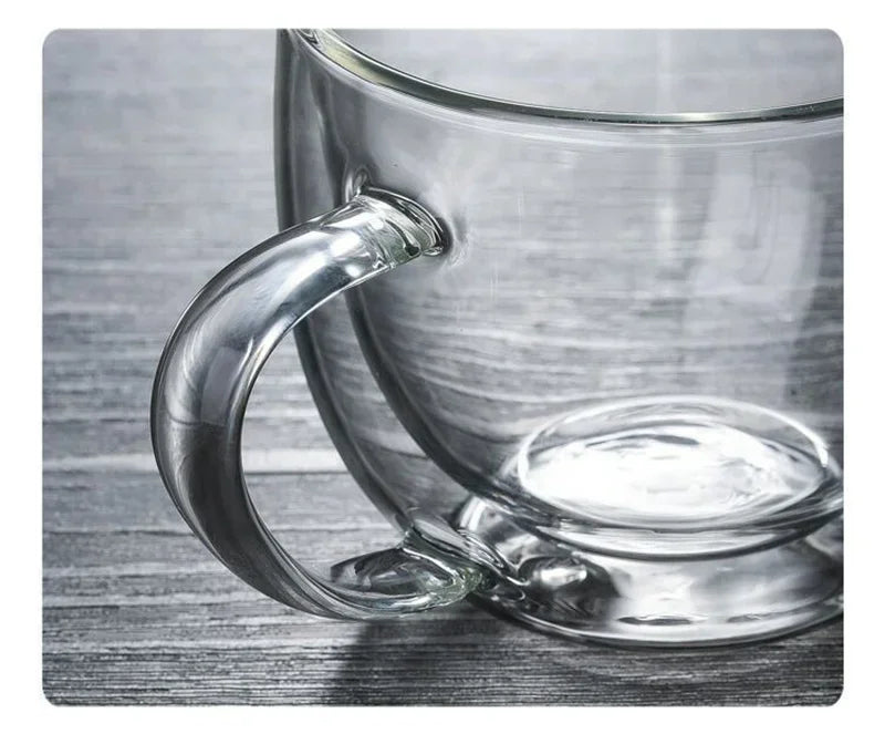 Caneca de Vidro Parede Dupla