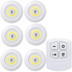 Kit Luminárias LED sem fio com Controle Remoto - Loja Sem Barreiras