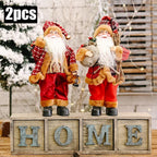 Boneco Papai Noel 30cm para Decoração de Natal