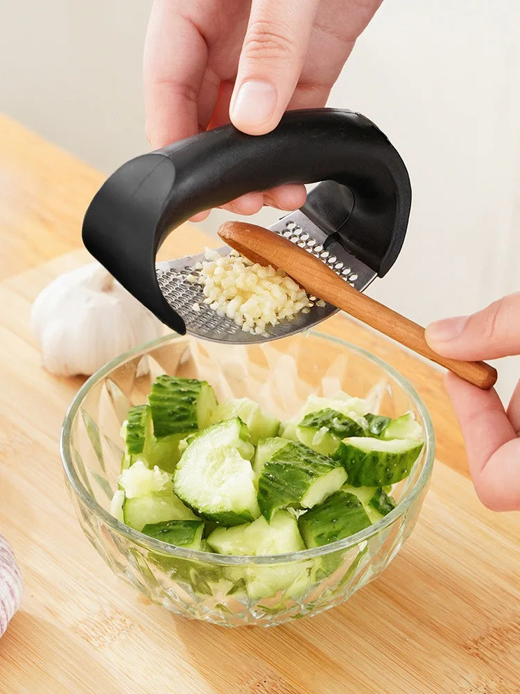 Modern Garlic Press and Crusher