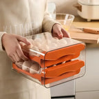 Refrigerator Egg Organizer with Drawer