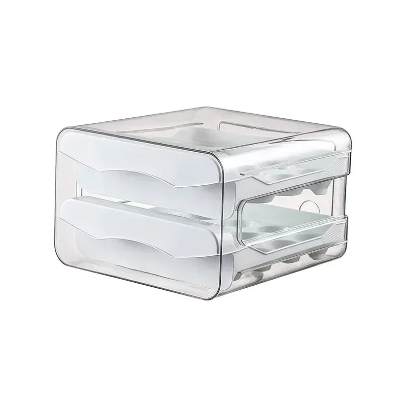 Refrigerator Egg Organizer with Drawer