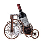 Decorative Metal Wine Holder – Retro Bicycle Design (Copper Finish)