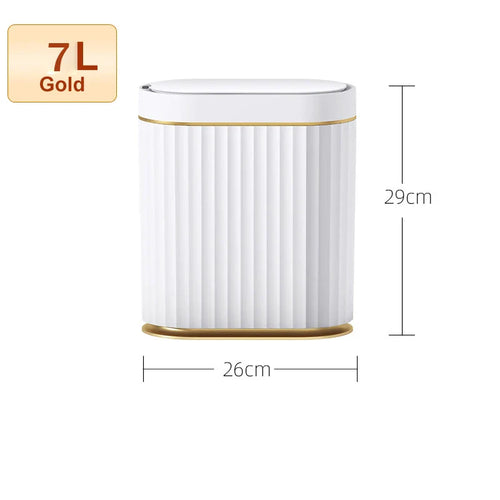 Automatic Round 9L Sensor Trash Can for Bathroom and Kitchen