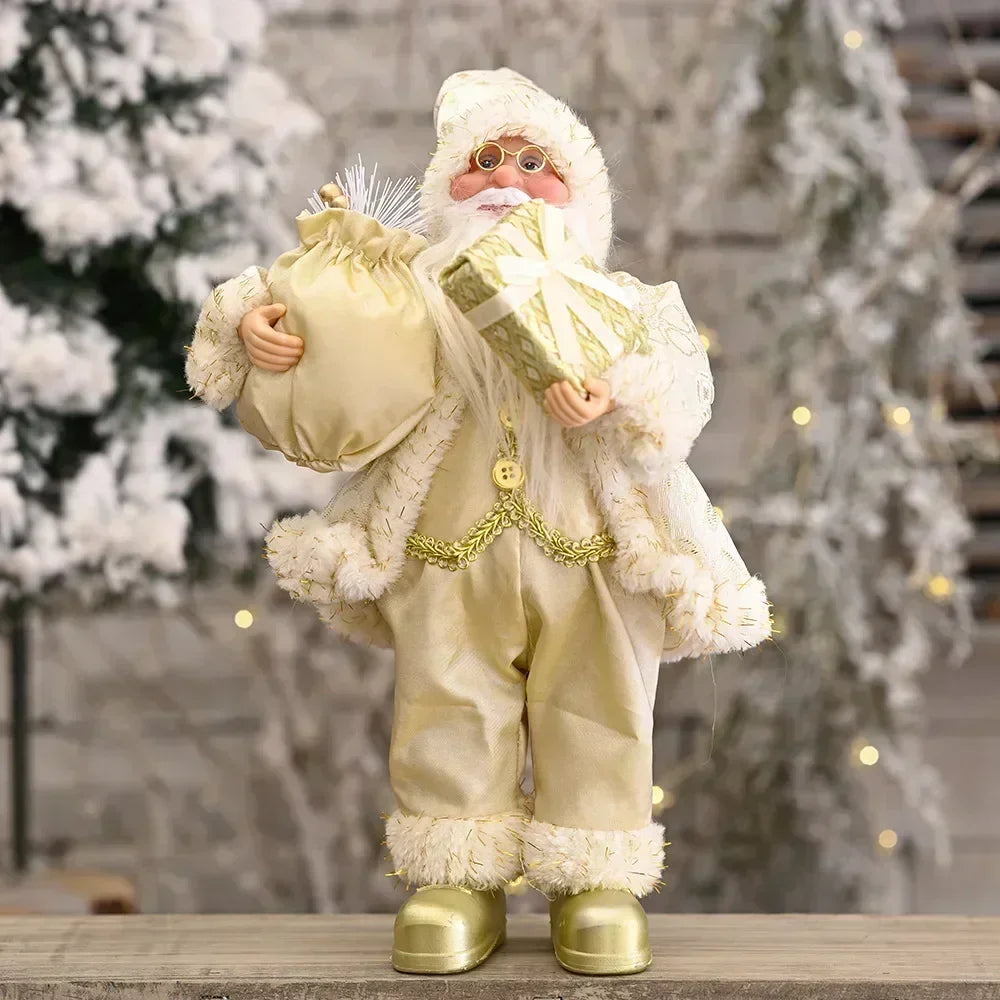 Boneco Papai Noel 30cm para Decoração de Natal