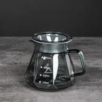 Bule de Café Vidro Borossilicato Coador de Café Hario V60