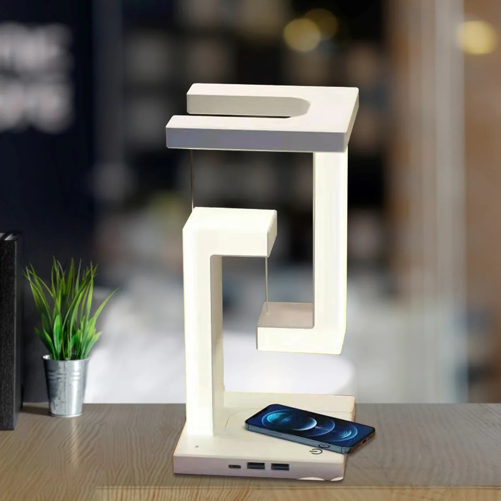 Wireless Charging LED Desk Lamp
