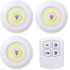 Kit Luminárias LED sem fio com Controle Remoto - Loja Sem Barreiras