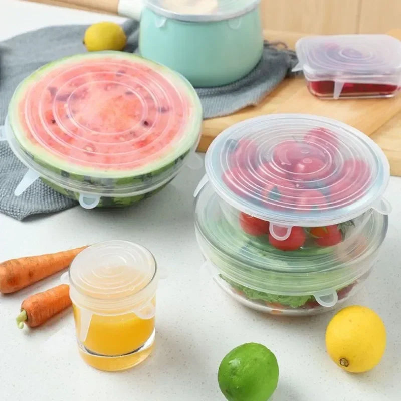 Tampas de Silicone Sustentáveis e Reutilizáveis - Loja Sem Barreiras