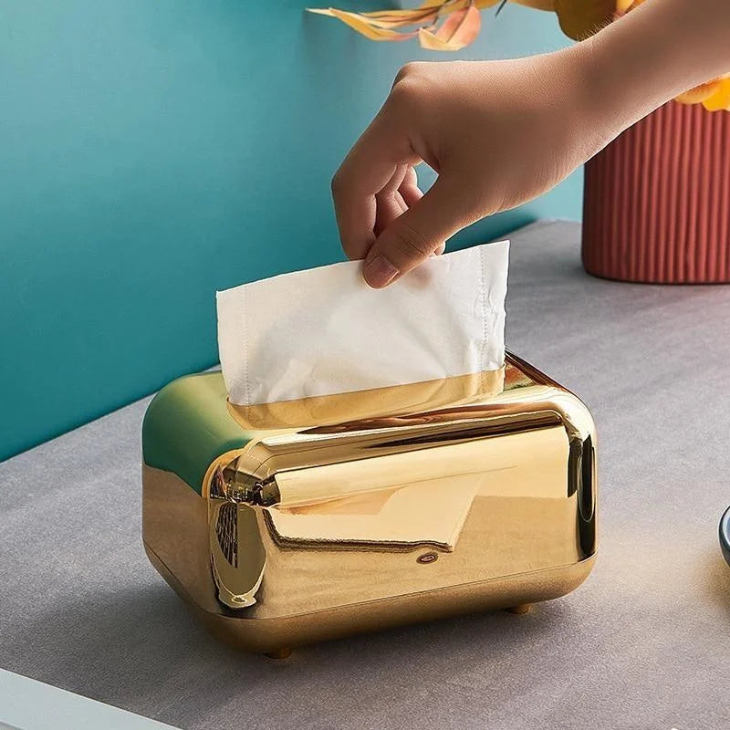 Chrome Wet Wipes & Toilet Paper Holder