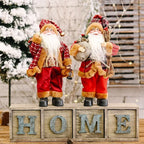Boneco Papai Noel 30cm para Decoração de Natal