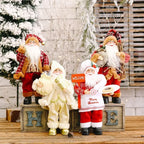 Boneco Papai Noel 30cm para Decoração de Natal