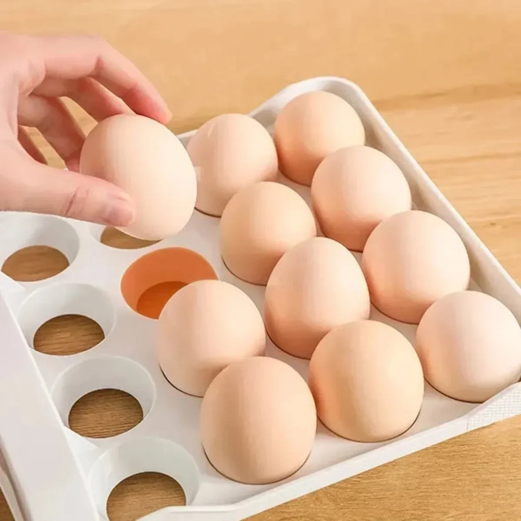 Refrigerator Egg Organizer with Drawer