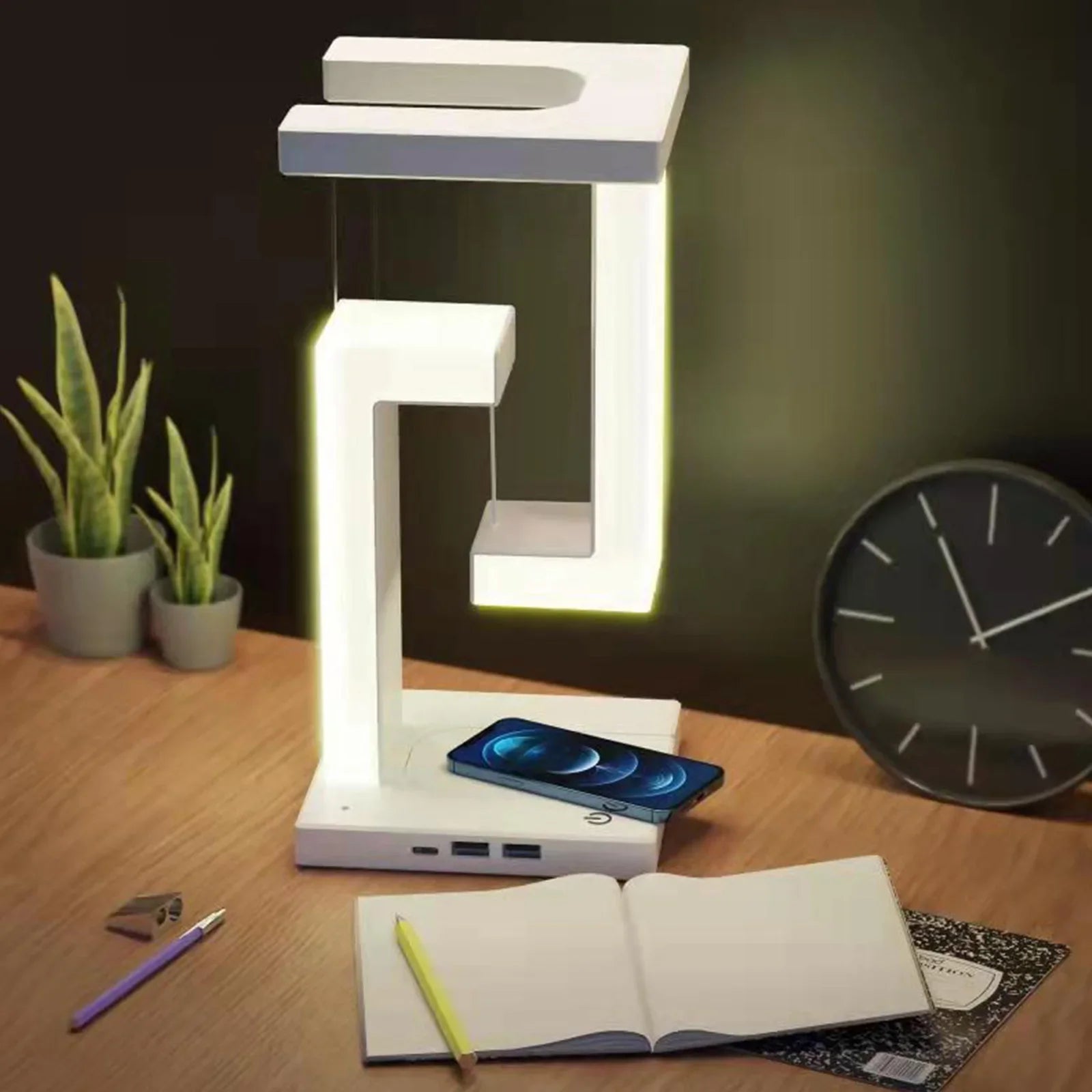 Wireless Charging LED Desk Lamp