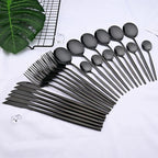 Luxury Stainless Steel Cutlery Set – 24 Pieces